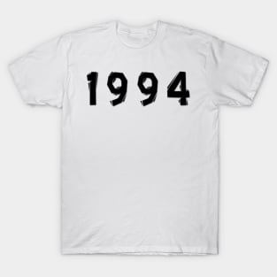 1994 year | simple black T-Shirt